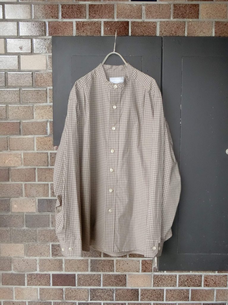 bettaku Cotton Check 3Tuck Shirt – GOODNICHE